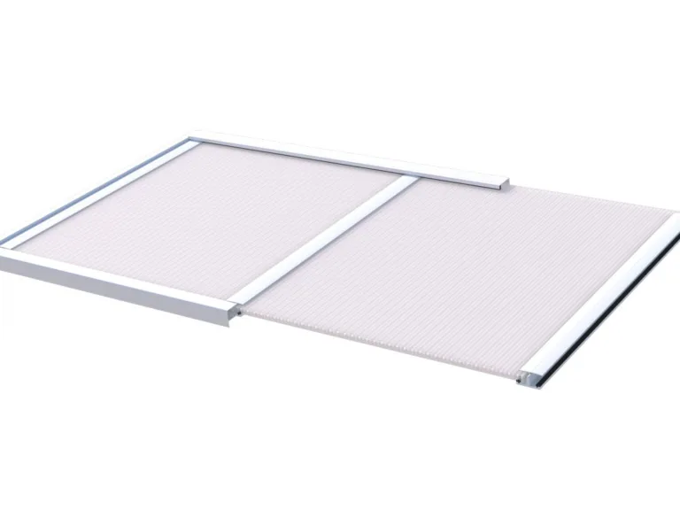 produktbild av multi iso 16mm kanalplasttak opal vit pulpettak