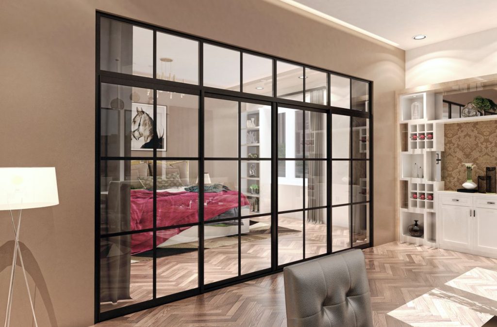 industrivägg skjutdörrar spröjs