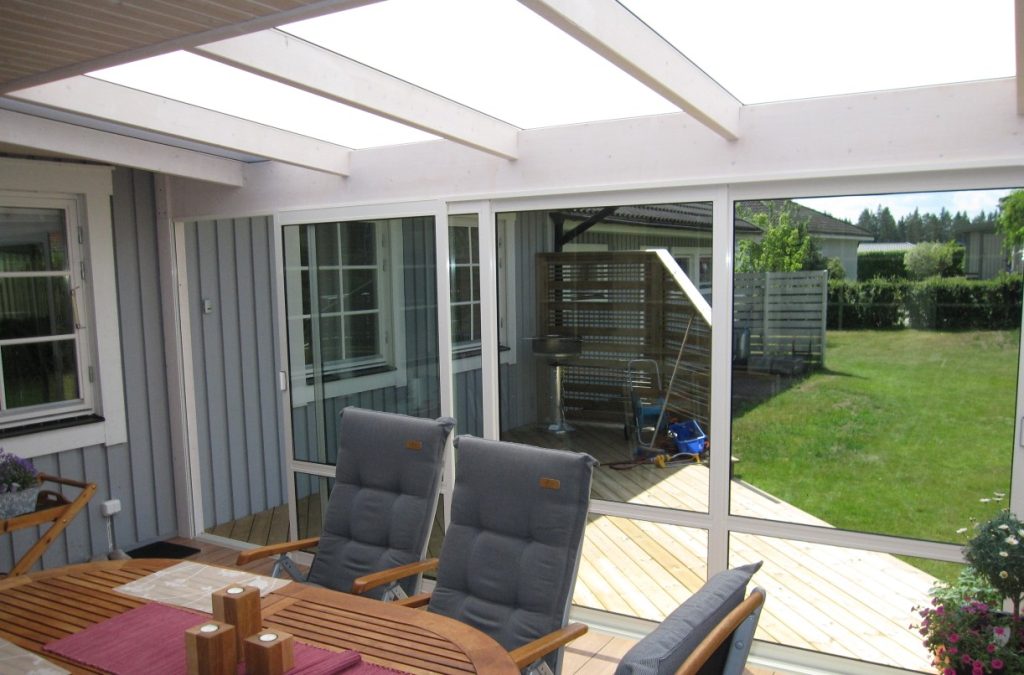 uterum vinkelbyggnad takfotsanslutning