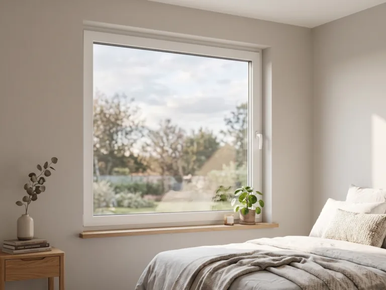 produktbild av iglo edge pvc fönster i vitt.