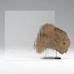 förklarande bild av glastyp ornament duggregn för pvc fasadparti